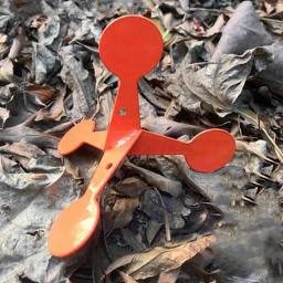 Slingshot Rolling Target Set, Acessório Pneumático, Multi Sided, Metal, Hunting, Slingshot, Walks - Image 6