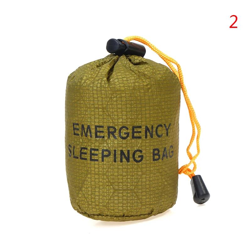 Reutilizável Saco De Dormir De Emergência, À Prova D' Água, Sobrevivência, Acampamento, Viagem, Equipamento Ao Ar Livre, Caminhada, Atividades, Equipamentos - Image 1