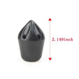 Safe Plastic Whistle Arrowhead, Target Points, fazer um som, Hunting Arrow Acessório, Tiro com arco, 8mm, 6 pcs, 12pcs - Image 6