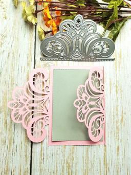 Corte de metal morre para fazer cartão, Lace Cover Mold Decoração, Scrapbook Paper Craft, lâmina de molde de faca, soco Stencils - Image 4