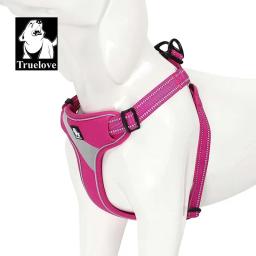 Truelove coleira para cães de estimação, ajustável, fácil, 3m, reflexivo, em nylon, colete protetor para cães, aventura ao ar livre - Image 3