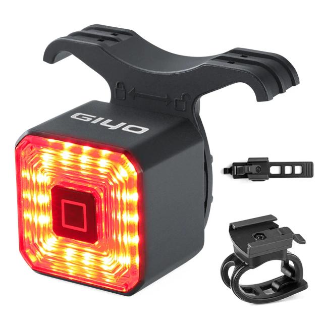 Luz de Freio Inteligente para Bicicleta: Lâmpada Traseira LED USB com Parada Automática e Proteção IPX6 para Mais Segurança em 2023