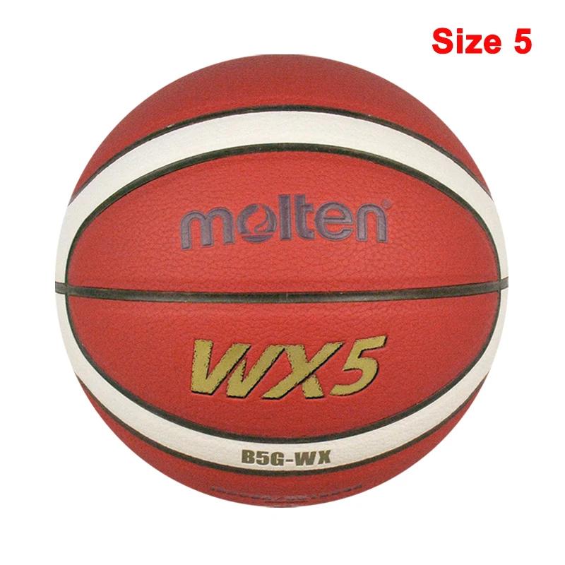 Nova bola de basquete fundido tamanho oficial 7/6/5 pu alta qualidade ao ar livre indoor jogo treinamento das mulheres dos homens basquete baloncesto - Image 1