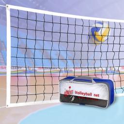 Rede profissional do voleibol com cabo de aço, quadro rasgo-resistente, quintal, associação, schoolyard, praia, resistente - Image 6
