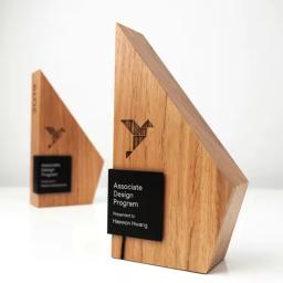 Troféu De Cristal De Madeira Sólida Criativa Personalizado, Estrela De Cinco Pontas, Excelente Empregado Dá Prêmios, Escultura Livre, Decoração De Casa, 1Pc - Image 6