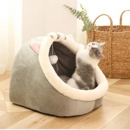 Almofada de espreguiçadeira lavável para animais de estimação, Cat Pad Bed, Cesta macia quente, Cozy Kitten Mat, House Tent, Small Dog, Winter Beds, Sweet - Image 6