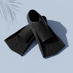 Nadadeiras de Natação e Mergulho para Homens e Mulheres, Nadadeiras De Silicone, Conjunto De Mergulho Curto, Suprimentos De Natação - Image 6