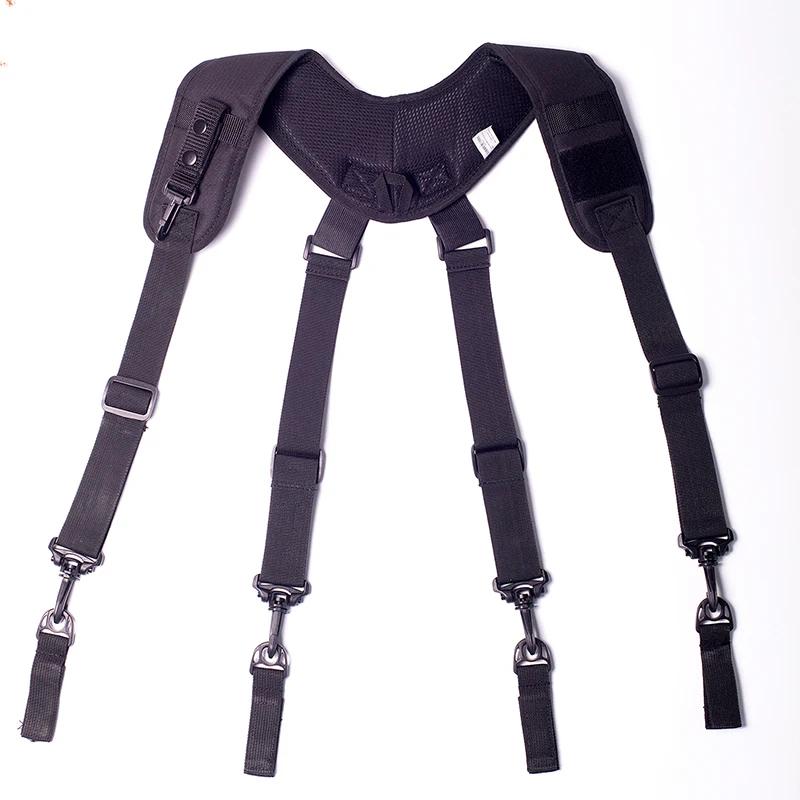 Equipamento exterior ajustável Suspender para homens, cintas táticas, cinto de dever, arnês para combate, correia de prontidão, novo tipo - Image 1