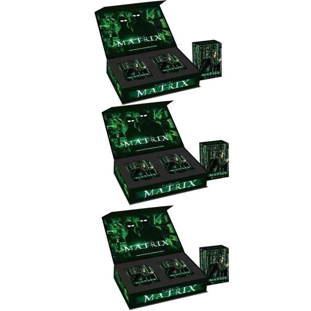 Coleção de Cartões Booster The Matrix com Trinity e Neo - Jogo Raro e Presente Ideal para Crianças