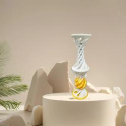 3D Impresso Espiral Cone Espiral Pirâmide Brinquedos Tridimensional Pirâmide Passthrough Fidget Toy Pirâmide Jogo ה  - Image 4