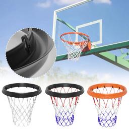 Rede de basquete portátil pu, estrutura interna e externa removível, rede portátil de basquete, acessórios profissionais w1c8 - Image 2