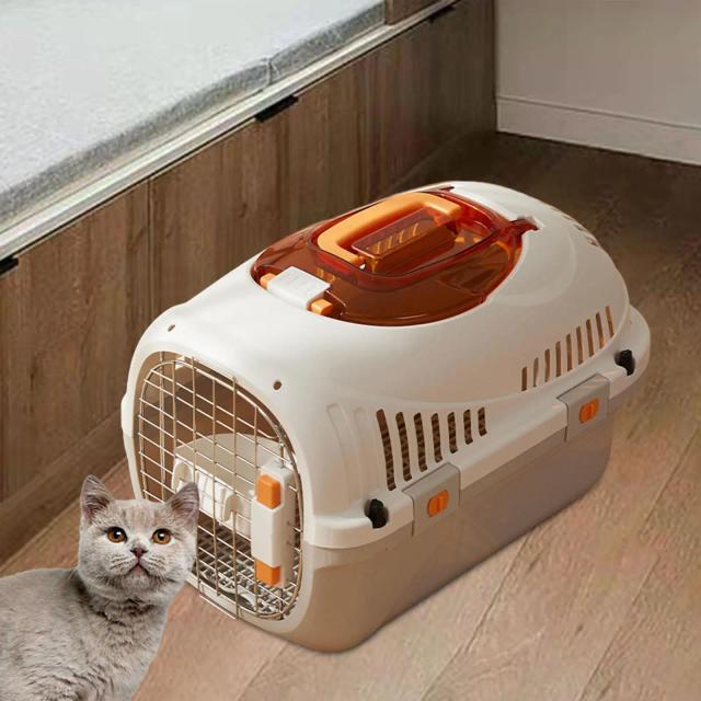 Caixa de Transporte Respirável para Gatos e Cães Pequenos e Médios - Mochila de Viagem Ideal para Pets