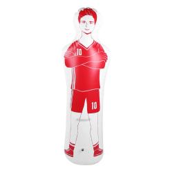 Goleiro inflável do treinamento do futebol, ferramenta do manequim do futebol do ar, adulto, parede do PVC, 160x40cm - Image 1