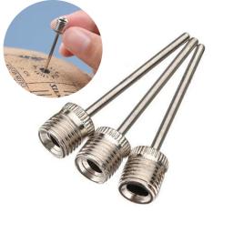 Agulha De Aço Inoxidável Inflando Pino Da Bomba, Adaptador De Válvula De Ar Inflável, Bola De Esporte, Futebol, Basquete, Futebol - Image 3