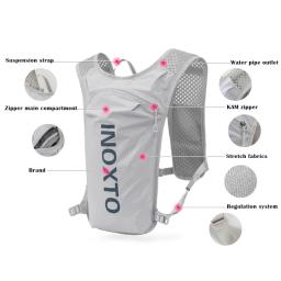 Mochila de corrida impermeável para homens, ultra leve, colete de hidratação, bolsa de mountain bike, bolsa de ginástica respirável, bolsa de água 2L, 5L - Image 3