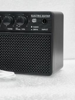 Amplificador de guitarra elétrica portátil, KG-10, efeitos claros e Overdrive, tom ajustável, ganho de 10W, bateria embutida, Bluetooth - Image 6