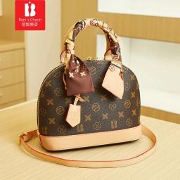 CHARME DE BANI-Bolsa de Shell Clássica e Elegante Feminina, Bolsa Skew Straddle High End, Novo Designer, 2024 - Image 1