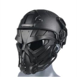 Máscara de Proteção Facial Completa para Airsoft Paintball, Tático CS Field Gear, Traje Cosplay, Halloween Festival Presente, Esqueleto - Image 5