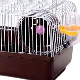Gaiola de Hamster Portátil para Animais Pequenos Garrafa de Água Pet, Estojo, Suprimentos para Prato, Brinquedos Portadores, Pequenos Acessórios - Image 5