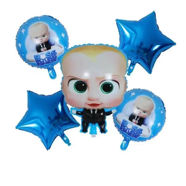 Louça descartável colorida para festa de aniversário de bebê: talheres, pratos e copos de papel novos