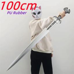 Dark Souls Cosplay Espada, 1:1 Dark Knight Arma, Role Playing, O modelo medieval de Halloween, Safety PU Toy, Presente, 100cm - Image 1