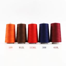 Linha Quilting de algodão para costura mecânica, máquina multiusos, 18 cores disponíveis, 40S, 3, 2500 metros, 40WT - Image 6