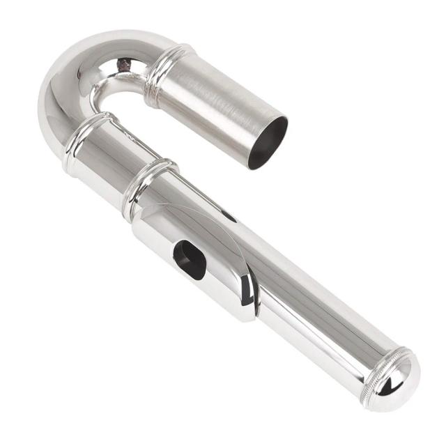 Flauta de Bronze Branca Niquelada para Iniciantes - Instrumento Woodwind com Acessórios Opcionais