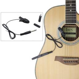 Universal Clip-on microfone captador de som, guitarra elétrica acústica, transdutor, amplificador para instrumentos musicais - Image 1