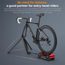 Bicicleta OCIDENTAL-Bike Trainer Resistência Magnética Rolo, Ciclismo Plataforma, Indoor, Dobrável, Ajustável, Ciclismo, Equipamentos de Fitness - Image 4