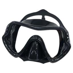 Máscara de mergulho Máscara de mergulho profissional Equipamento de snorkeling Óculos de natação impermeáveis adequados para homens e mulheres adultos - Image 5