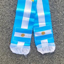 Aerlxemrbrae Futebol Cup Cachecol, Suprimentos do partido do evento, Campeão Lenço, Espanha, Brasil, Argentina, 14x130cm - Image 2