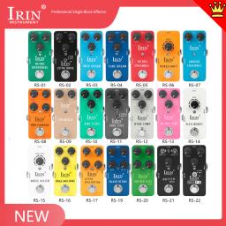 Irin pedal de efeito de guitarra, pedal de compressão fuzz overdrive distorção boost baixo efeito true bypass pedais acessórios de guitarra elétrica - Image 1