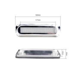 Luzes de navegação submersíveis, Iluminação do barco, LED subaquático, impermeável, Yacht Marine Acessórios, 120LED, 12V, 24V, 2pcs - Image 5