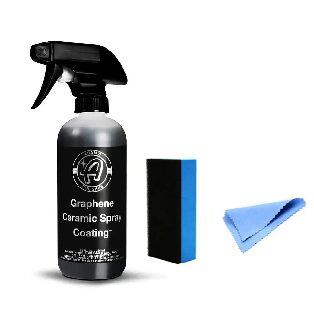 Revestimento em spray cerâmico de grafeno uv, tecnologia de spray de grafeno verdadeiro, polimento de cera de carro ou revestimento superior, selante de tinta de polímero para carro - Image 1