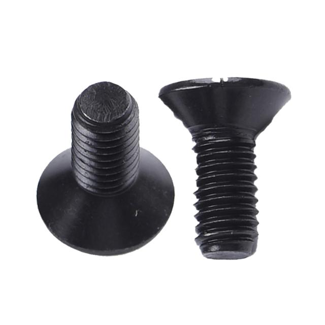 Trava Automática para Pedal de Bicicleta MTB - 8 Peças em Aço Preto com Grampo para Sapatos SPD