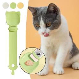 Pet Food Alimentação Colher, Wet Treat Cat Alimentador, Snack Líquido, Rega Suprimentos, Kitten Acessórios - Image 1