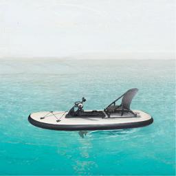 Prancheta inflável para iniciantes, esportes ao ar livre, esqui aquático, remo, remo, inflável, linha flutuante, yhw-sup - Image 1