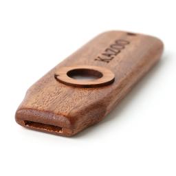 Portátil Kazoo Harmonica de Madeira para Iniciante, Instrumento Musical De Madeira, Guitarra, Ukulele, Acompactação, Presente para Crianças - Image 5