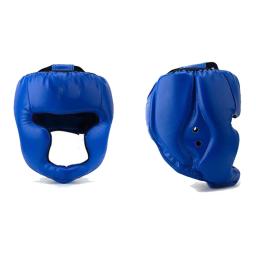 Capacete De Boxe Fechado De Proteção, Equipamento De Combate Sanda, Treinamento De Boxe, Muay Fighting, Head Protector Guard, 1 Pc - Image 4