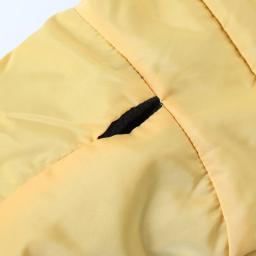 Jaqueta impermeável de colarinho alto ajustável, Impermeável quente de lã, Roupa para cães média e grande, Galgo italiano, Inverno - Image 3