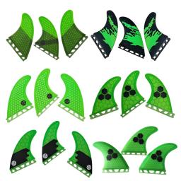 Upsurf futuro barbatanas g3/g5/g7 prancha de surf quilha fin 3pcs quilha surf sup acessórios paddle board surf fin para surf - Image 1