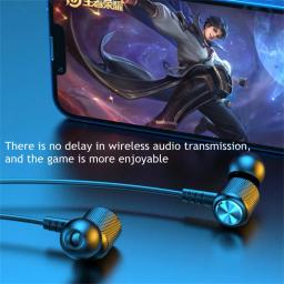 Fones de ouvido sem fio Neckband, impermeável Earbuds, Hi Fi Stereo, Sports Headset, Corrida ao ar livre, V5.2, 098 - Image 2