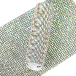 Auto-adesivo de cristal strass diamante fita decoração diy adesivo com strass para artes artesanato diy decoração do telefone do carro - Image 3