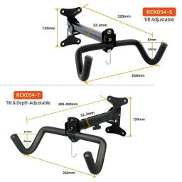 Wall Beam Stretchable Stand, MTB pendurado titular, montado rack de bicicletas, 360 graus de rotação, Heavy Duty armazenamento, quarto, 1Pc - Image 2