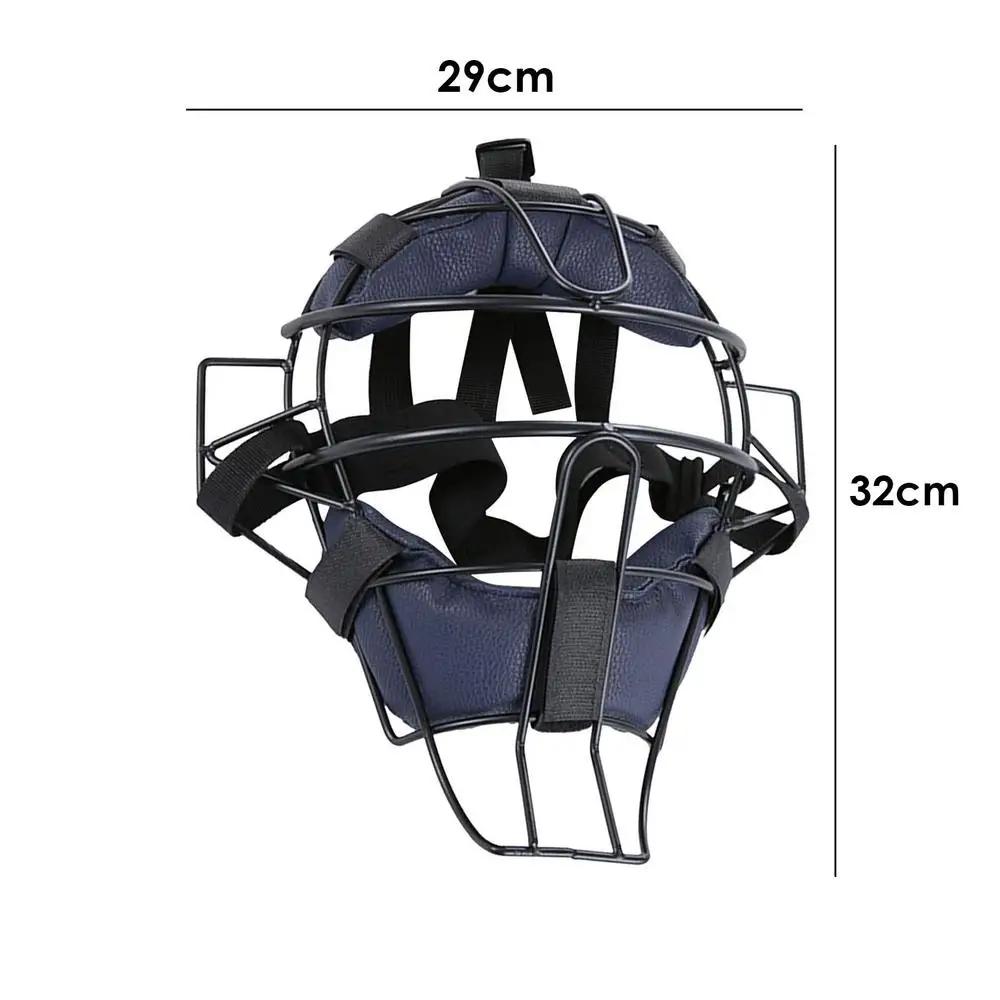 Capacete protetor de beisebol, máscara facial de softball, protetores de cabeça duráveis, acessórios esportivos premium para ambientes internos e externos - Image 1