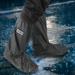 Motociclista Rain Boot Motocicleta Sapatos impermeáveis e dias chuvosos Respirável e confortável chuva neve antiderrapante portátil tipo de toldagem - Image 1