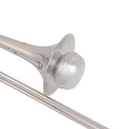 Tenor corrediça trombone liga de alumínio mudo dispositivo musical trombone tonômetro longo trombone instrumento acessórios - Image 5