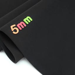 Tecido De Mergulho De Neoprene, Isolamento Térmico, Tecido Elástico Sísmico, Mochila Esportiva, Luvas, Grossa, 5mm - Image 4