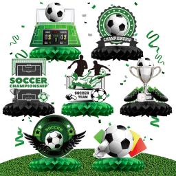 Honeycomb Theme Birthday Party Decorações, Labirinto Futebol Jogo, Fontes De Festa De Esportes, Ornamentos De Futebol - Image 2