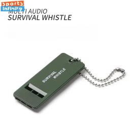 Multi Áudio Sobrevivência Apito Kits de Primeiros Socorros Ao Ar Livre Emergência Sinal Resgate Camping Caminhadas Escalada Ao Ar Livre EDC Sports Árbitro - Image 1